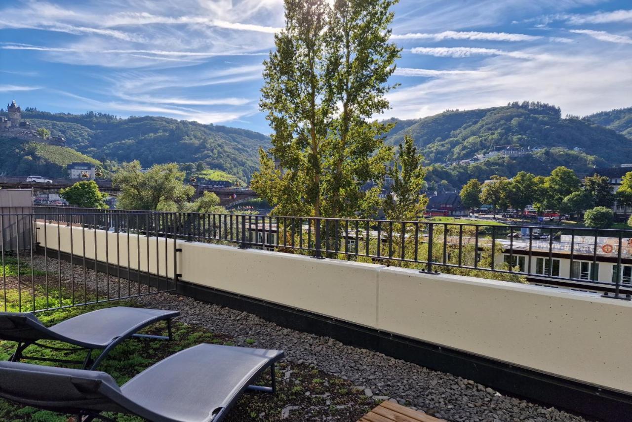 Vivamosel: Appartement Mit Mosel & Burgblick - Balkon - Parken - Aufzug - Fahrradraum Cochem Exteriér fotografie
